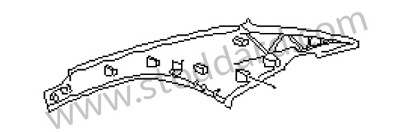 99656350300B52 - LINING for Porsche 996 Turbo &bull; 2004 &bull; 996 Turbo &bull; Cabrio &bull; Automatic Gearbox