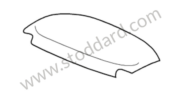 99656350500A07 - LINING for Porsche 997 05-08 &bull; 2005 &bull; 997 C2 &bull; Cabrio &bull; Automatic Gearbox