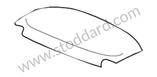 99656350500A07 - LINING for Porsche 997 09-12 &bull; 2010 &bull; 997 C4S &bull; Cabrio &bull; Pdk Gearbox