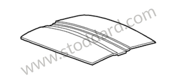 99656352300 - SOUND ABSORBER for Porsche 997 05-08 &bull; 2006 &bull; 997 C4S &bull; Cabrio &bull; Automatic Gearbox