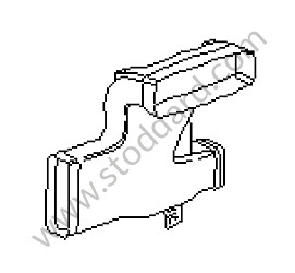 AIR DISTRIBUTOR Left-hand drive (99657217100)