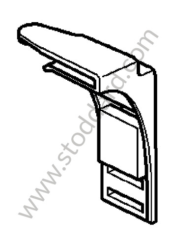99661012600 - SUPPORT for Porsche 997 Turbo 07-09 &bull; 2008 &bull; 997 Turbo &bull; Cabrio &bull; Manual Gearbox, 6 Speed
