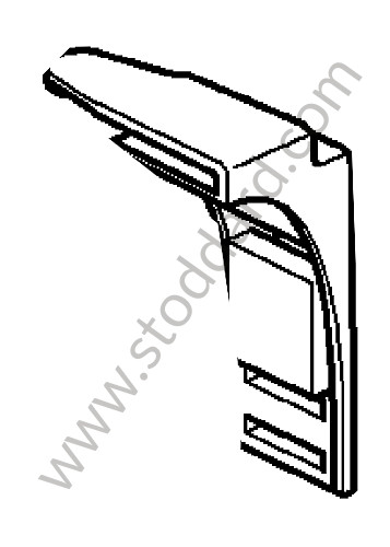 99661012600 - SUPPORT for Porsche 997 05-08 &bull; 2006 &bull; 997 C4S &bull; Cabrio &bull; Automatic Gearbox