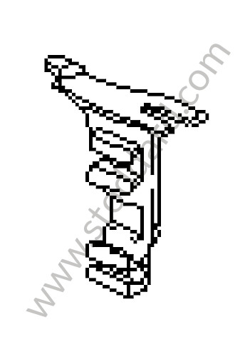 99661012700 - SUPPORT for Porsche 996 &bull; 2002 &bull; 996 Carrera 2 &bull; Coupe &bull; Manual Gearbox, 6 Speed