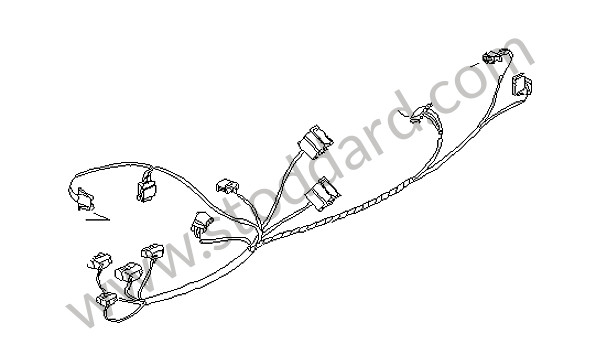 99662204700 - WIRING HARNESS for Porsche 996 Gt3 / Gt3-1 &bull; 2000 &bull; 996 Gt3 &bull; Coupe &bull; Manual Gearbox, 6 Speed