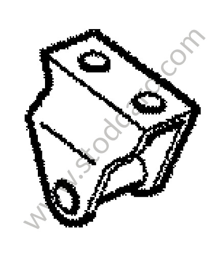 99656232500 - CLIP for Porsche 997 09-12 &bull; 2010 &bull; 997 C4S &bull; Targa &bull; Manual Gearbox, 6 Speed