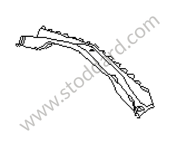 98650157500GRV - CROSS MEMBER for Porsche Boxster 987 05-08 &bull; 2005 &bull; Boxster 2.7 &bull; Cabrio &bull; Automatic Gearbox