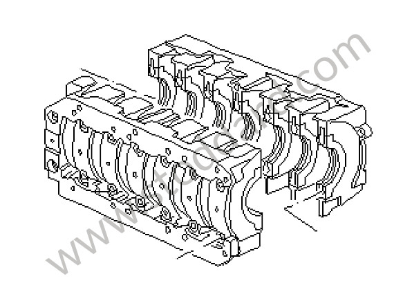 99610100703 - GEAR CARRIER for Porsche 996 &bull; 2002 &bull; 996 Carrera 4S &bull; Cabrio &bull; Automatic Gearbox