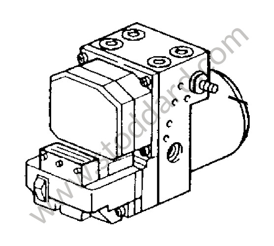 996355955FX - HYDRAULIC UNIT for Porsche 996 &bull; 2002 &bull; 996 Carrera 2 &bull; Coupe &bull; Manual Gearbox, 6 Speed