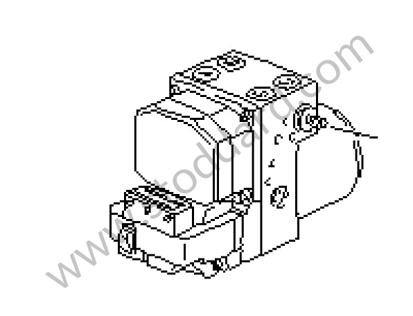 996355955FX - HYDRAULIC UNIT for Porsche Boxster 986 97-04 &bull; 2004 &bull; Boxster 2.7 &bull; Cabrio &bull; Automatic Gearbox