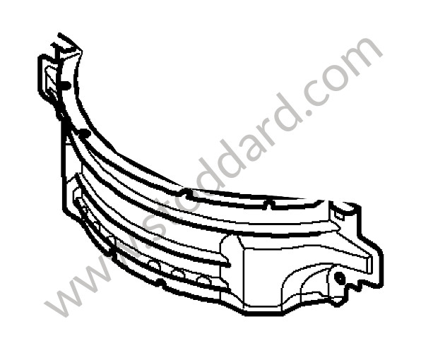 95550153300GRV - CROSS MEMBER for Porsche Cayenne 957 07-10 &bull; 2008 &bull; Turbo E81 &bull; Automatic Gearbox