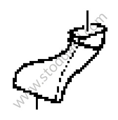 INTERMEDIATE PIECE Left-hand drive / LEFT