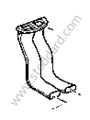 AIR DUCT Left-hand drive