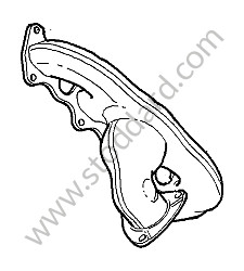 EXHAUST MANIFOLD CYLINDER 5 TO 8 (94811112002)