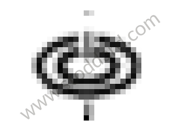 95556402200 - WASHER for Porsche Cayenne 955 03-06 &bull; 2004 &bull; Cayenne V6 &bull; Automatic Gearbox
