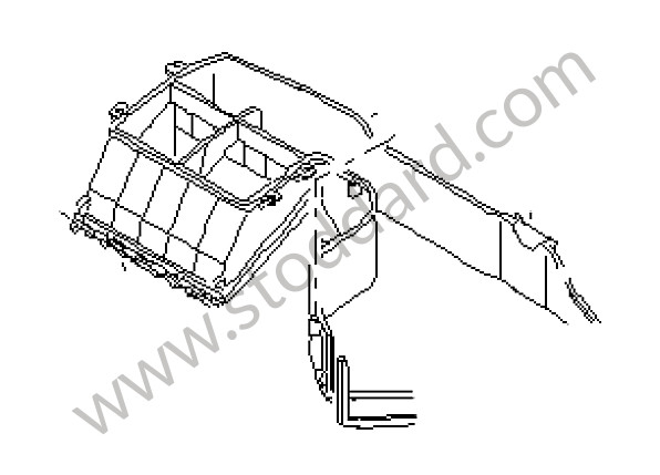 95557230200 - HOUSING for Porsche Cayenne 955 03-06 &bull; 2003 &bull; Cayenne Turbo &bull; Automatic Gearbox