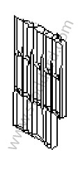 AIR DUCT Left-hand drive