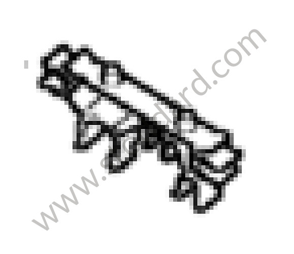 95535554500 - SUPPORT for Porsche Cayenne 955 03-06 &bull; 2003 &bull; Cayenne V6 &bull; Manual Gearbox, 6 Speed