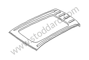 ROOF OPTION: PORSCHE LARGE ROOF SYSTEM (Option code: I3FU)