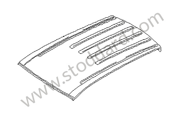 95550310100GRV - ROOF for Porsche Cayenne 955 03-06 &bull; 2003 &bull; Cayenne V6 &bull; Manual Gearbox, 6 Speed