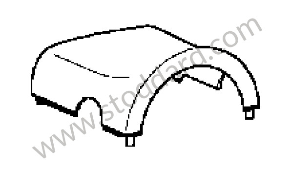 955552277005Y9 - SWITCH HOUSING for Porsche Cayenne 955 03-06 &bull; 2003 &bull; Cayenne V6 &bull; Manual Gearbox, 6 Speed