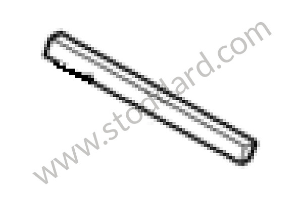 95557207100 - GASKET for Porsche Cayenne 957 07-10 &bull; 2010 &bull; Turbo E81 &bull; Automatic Gearbox