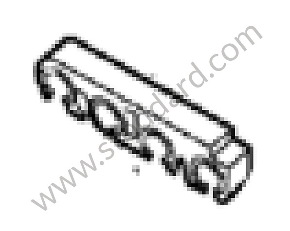 95535554320 - SUPPORT for Porsche Cayenne 955 03-06 &bull; 2003 &bull; Cayenne S V8 &bull; Manual Gearbox, 6 Speed
