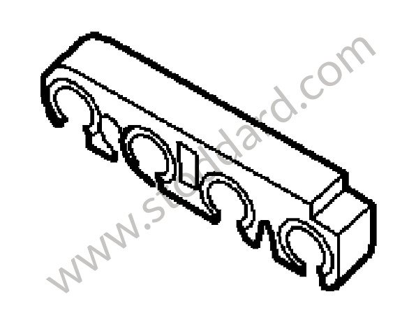 95535554320 - SUPPORT for Porsche Cayenne 957 07-10 &bull; 2007 &bull; Cayenne V6 &bull; Automatic Gearbox