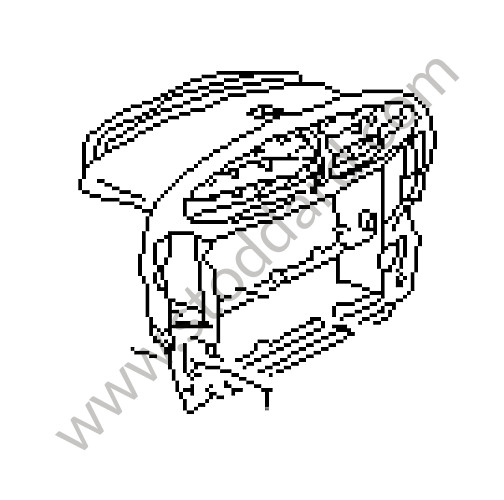 98655298031C53 - SUPPORT FRAME for Porsche Boxster 986 97-04 &bull; 2001 &bull; Boxster 2.7 &bull; Cabrio &bull; Manual Gearbox, 5 Speed