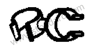 HOSE HOLDER Left-hand drive / OPTION: ANTI-ROOL BAR. FRONT AND REAR (Option code: I0AB)