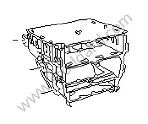 BRACKET savannah / savannah (S31) / LEATHER / OPTION: FRONT CENTER CONSOLE INCLUDING 2 STORAGE BINS, LEATHER (Option code: IXMF) (99655297301S31)