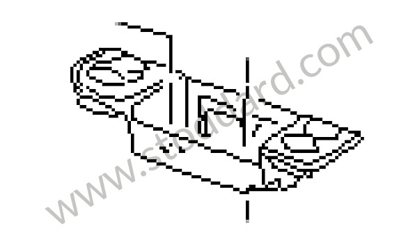 98655299605D12 - ASHTRAY for Porsche 996 Gt3 / Gt3-1 &bull; 2000 &bull; 996 Gt3 &bull; Coupe &bull; Manual Gearbox, 6 Speed