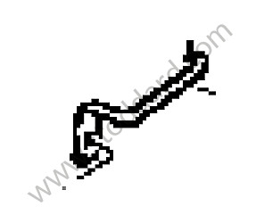 REVERSE LEVER REAR RIGHT (95580306000)