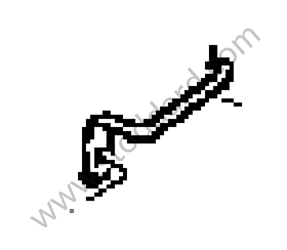 95580306000 - REVERSE LEVER for Porsche Cayenne 955 03-06 &bull; 2003 &bull; Cayenne V6 &bull; Manual Gearbox, 6 Speed