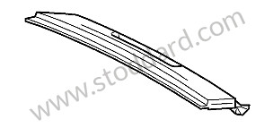 REAR CENTRE PANEL OPTION: REAR WINDOW WIPER (Option code: M425) (99650321103GRV)