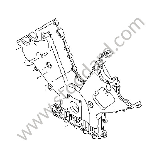 94810102107 - COVER for Porsche Cayenne 955 03-06 &bull; 2003 &bull; Cayenne Turbo &bull; Automatic Gearbox