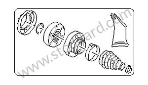 REPAIR KIT DIFFERENTIAL SIDE / OPTION: DIFFERENTIAL LOCK REAR CENTRE DIFFERENTIAL LOCK (Option code: I1Y1)