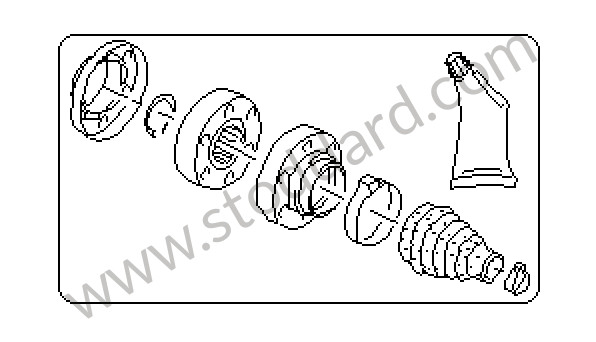 95533290210 - REPAIR KIT for Porsche Cayenne 955 03-06 &bull; 2003 &bull; Cayenne V6 &bull; Automatic Gearbox