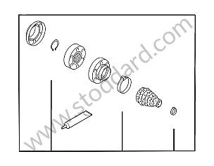 REPAIR KIT OPTION: DIFFERENTIAL LOCK REAR CENTRE DIFFERENTIAL LOCK (Option code: I1Y1) (95533290210)