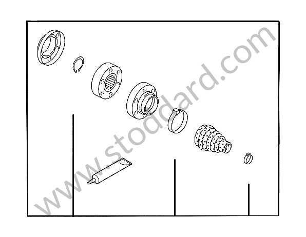 95533290210 - REPAIR KIT for Porsche Cayenne 957 07-10 &bull; 2007 &bull; Cayenne V6 &bull; Automatic Gearbox