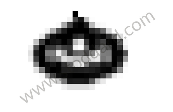 95542372000 - RUBBER STOP for Porsche Cayenne 955 03-06 &bull; 2006 &bull; Cayenne V6 &bull; Manual Gearbox, 6 Speed