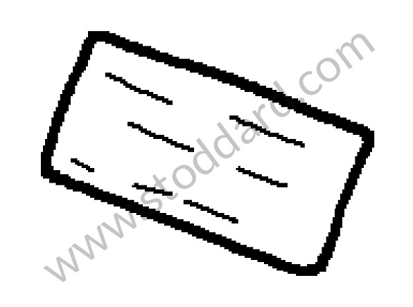 99670140113 - INDICATION STICKER for Porsche 996 &bull; 2000 &bull; 996 Carrera 4 &bull; Cabrio &bull; Automatic Gearbox
