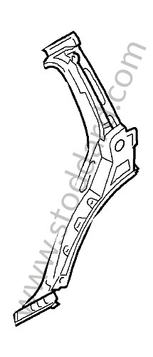 95550226400GRV - REINFORCEMENT for Porsche Cayenne 957 07-10 &bull; 2010 &bull; Turbo E81 &bull; Automatic Gearbox