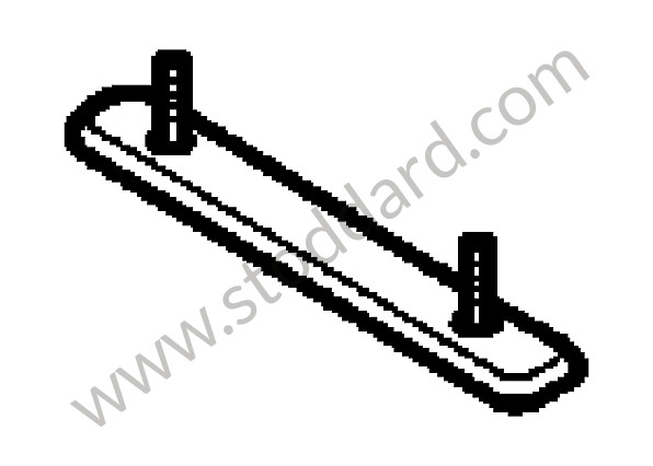95550237300GRV - SUPPORT for Porsche Cayenne 957 07-10 &bull; 2007 &bull; Cayenne V6 &bull; Automatic Gearbox