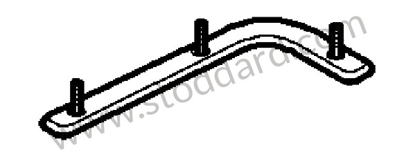 95550236800GRV - SUPPORT for Porsche Cayenne 957 07-10 &bull; 2007 &bull; Cayenne V6 &bull; Automatic Gearbox