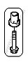 SET OF FASTENING PARTS
