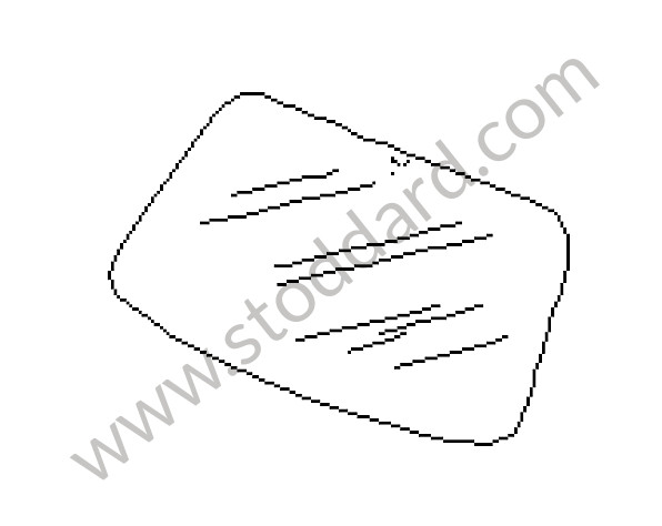 98654190108 - WINDSCREEN for Porsche Boxster 986 97-04 &bull; 2004 &bull; Boxster S 3.2 &bull; Cabrio &bull; Automatic Gearbox
