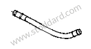 HOT AIR DUCT Left-hand drive / From the serial number 9P6LA 01563