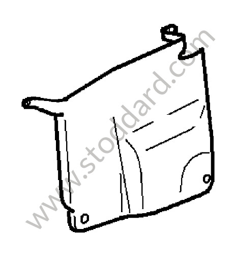 95511020800 - COVER PLATE for Porsche Cayenne 957 07-10 &bull; 2008 &bull; Cayenne Gts &bull; Automatic Gearbox