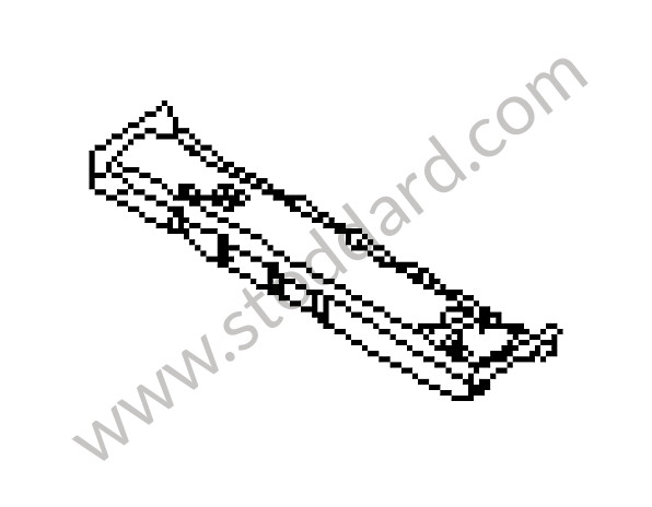 95550230200GRV - CROSS MEMBER for Porsche Cayenne 955 03-06 &bull; 2003 &bull; Cayenne Turbo &bull; Automatic Gearbox